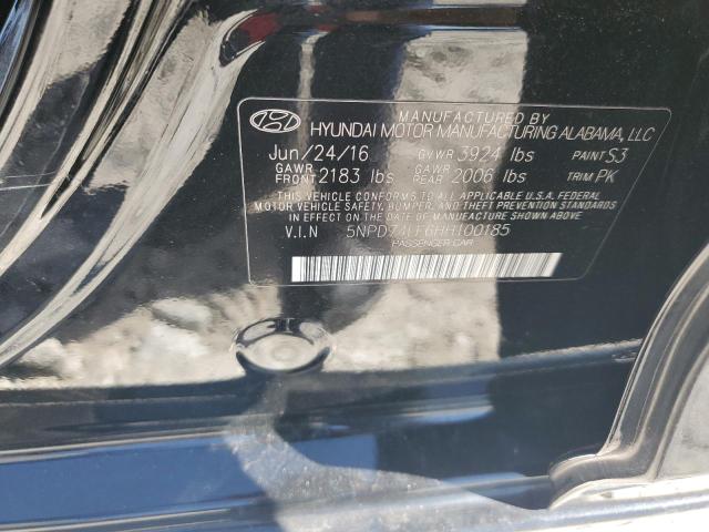 5NPD74LF6HH100185 Hyundai ELANTRA SE