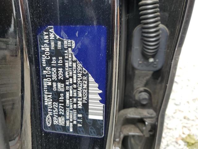 KMHLM4AG2PU429935 Hyundai ELANTRA SEL