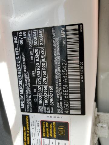 4JGDF6EE5HA825427 Mercedes-Benz Gls 450 4matic