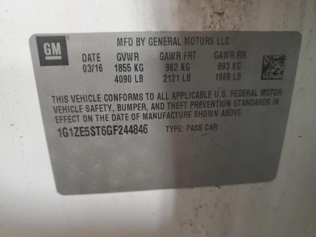 1G1ZE5ST6GF244846 Chevrolet MALIBU LT