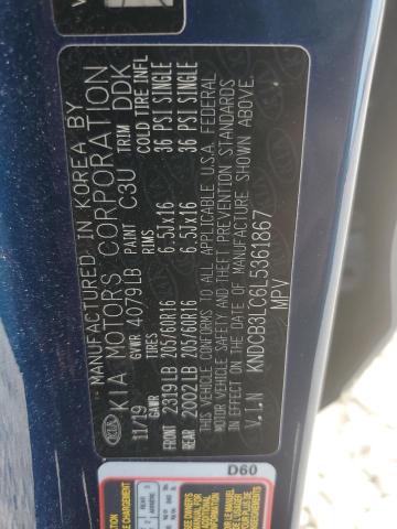 KNDCB3LC6L5361867 KIA NIRO LX