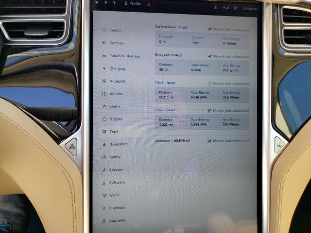 5YJSA1H22FF080817 Tesla MODEL S 85