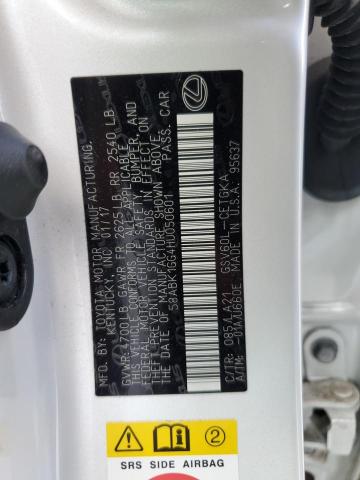 58ABK1GG4HU050601 Lexus ES 350