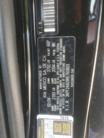 3KPF24AD9RE760803 KIA FORTE LX