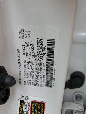 5J6RM4H72GL135651 Honda CR-V EXL
