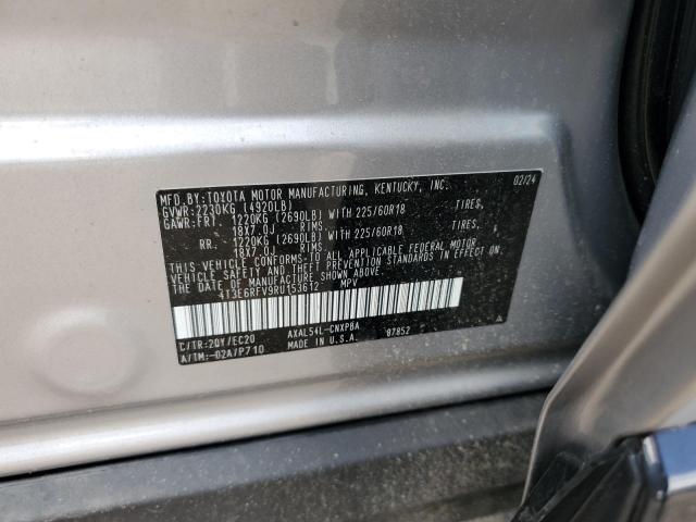 4T3E6RFV9RU153612 Toyota RAV4 XSE