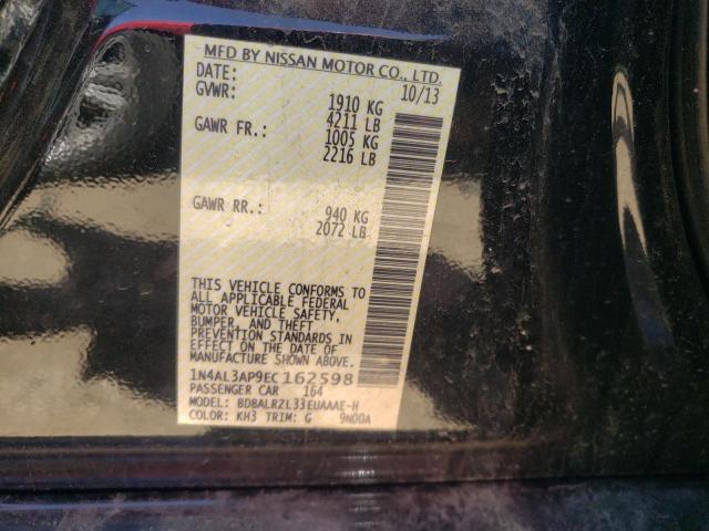 1N4AL3AP9EC162598 Nissan ALTIMA 2.5