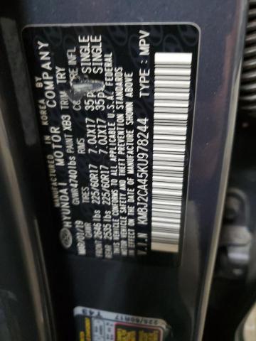 KM8J2CA45KU978244 Hyundai TUCSON SE