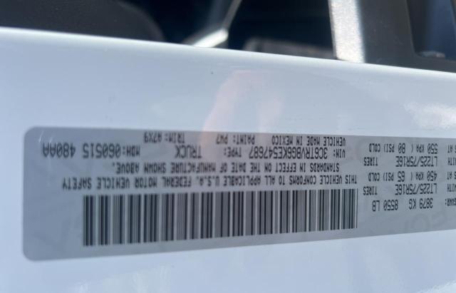 3C6TRVBG6KE547687 RAM Promaster 1500 1500 High