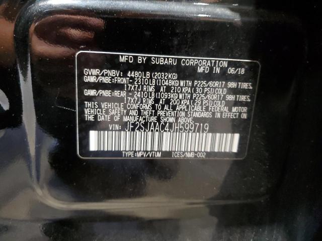 JF2SJAAC4JH599719 Subaru FORESTER 2