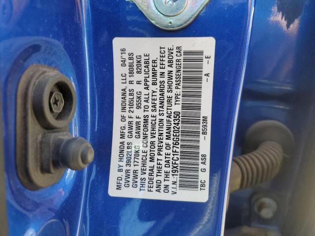 19XFC1F76GE024350 Honda CIVIC EXL