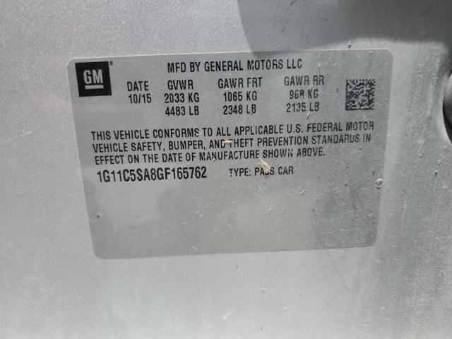 1G11C5SA8GF165762 Chevrolet MALIBU LIM