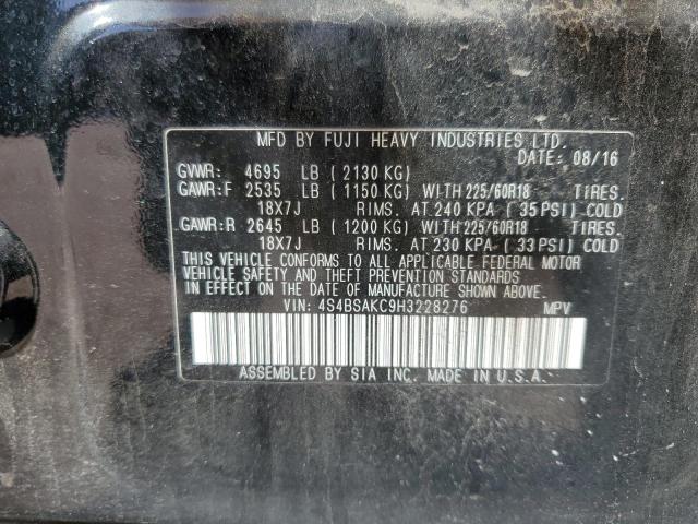 4S4BSAKC9H3228276 Subaru OUTBACK 2.