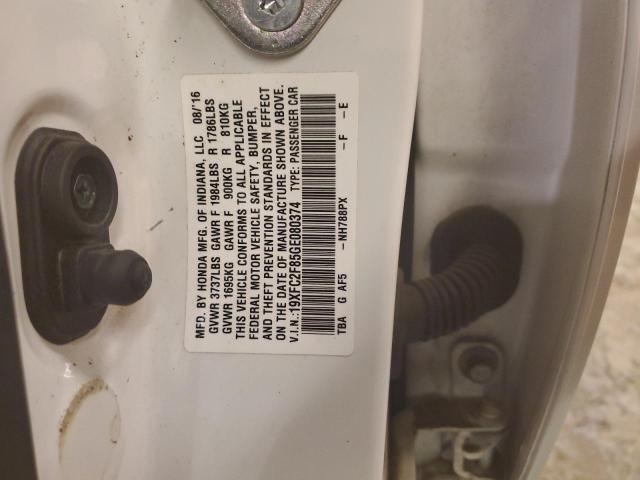 19XFC2F85GE080374 Honda CIVIC EX