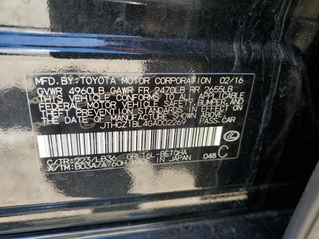 JTHCZ1BL4GA002269 Lexus GS 350