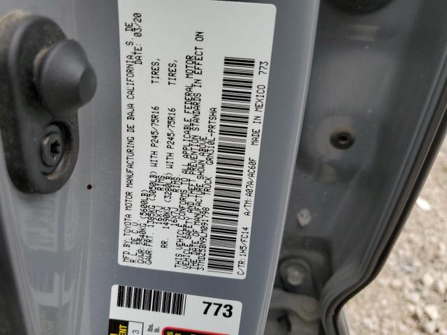 3TMDZ5BN9LM091798 Toyota TACOMA DOU