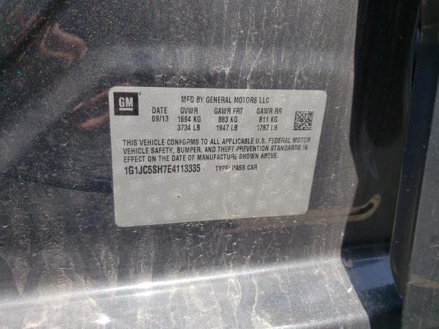 1G1JC5SH7E4113335 Chevrolet SONIC LT