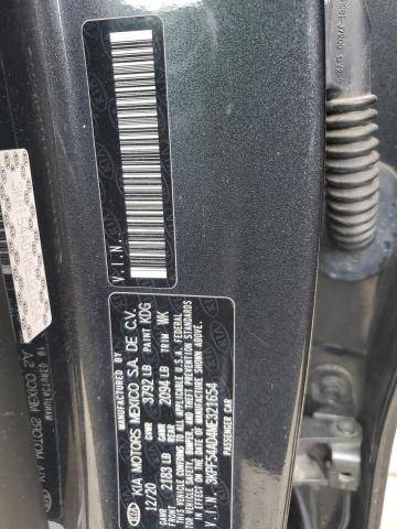 3KPF54AD4ME321654 KIA FORTE EX