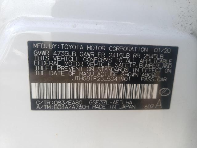 JTHG81F25L5041901 Lexus Is 300 F-sport