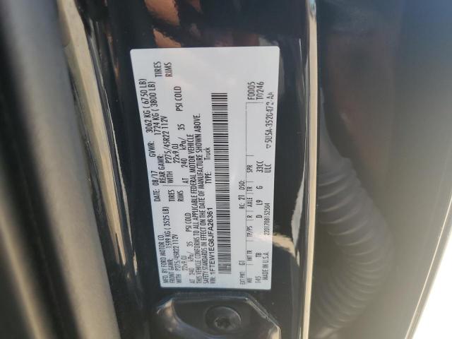 1FTEW1EG8JFA26361 Ford F150 SUPER