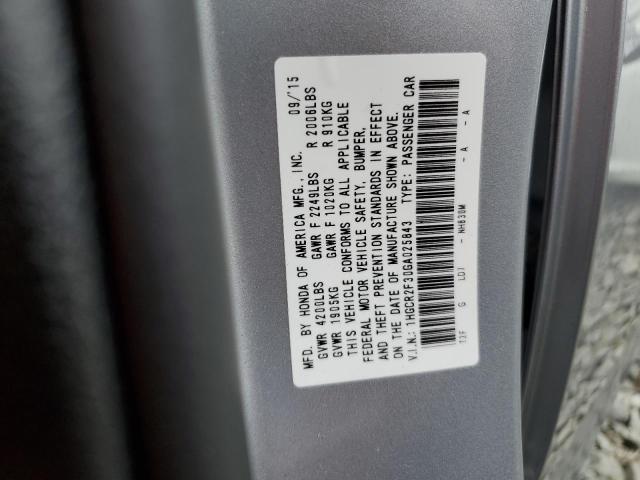 1HGCR2F30GA025843 Honda ACCORD LX
