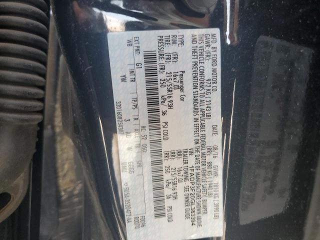 1FADP3F20GL383394 Ford FOCUS SE