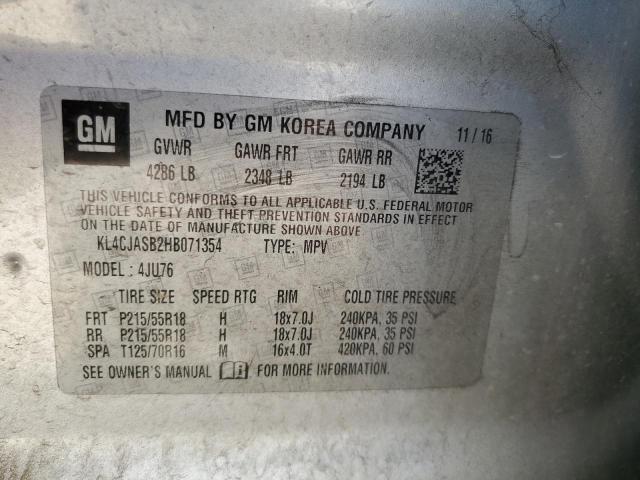 KL4CJASB2HB071354 Buick ENCORE PRE