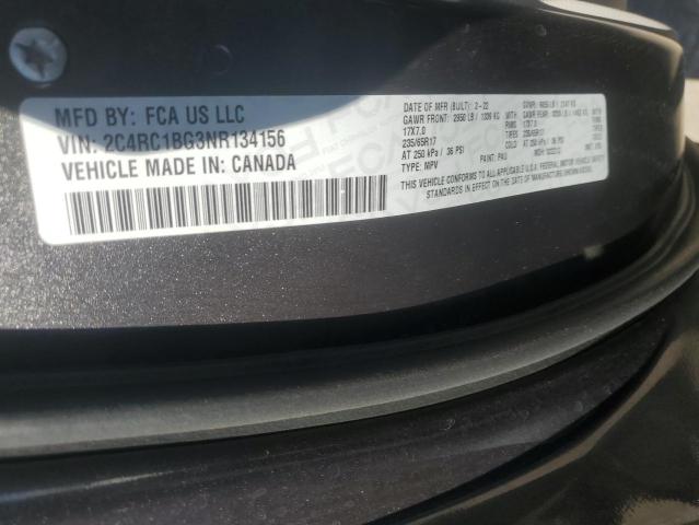 2C4RC1BG3NR134156 Chrysler PACIFICA T