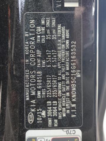 KNDMB5C16G6163532 KIA SEDONA LX