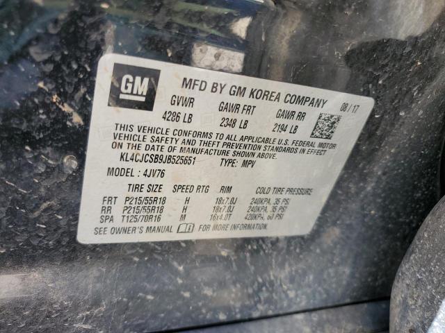 KL4CJCSB9JB525651 Buick Encore Essence