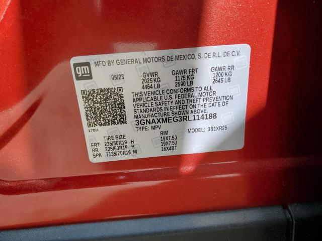 3GNAXMEG3RL114188 Chevrolet EQUINOX RS