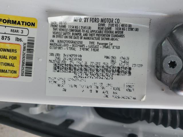 3LN6L2G92GR625250 Lincoln MKZ