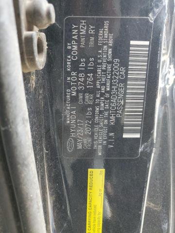 KMHTC6AD3HU322009 Hyundai Veloster