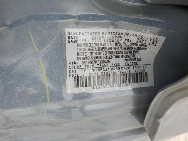 3N1AB8CV4RY325289 Nissan SENTRA SV