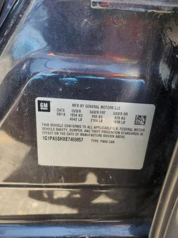 1G1PA5SHXE7469857 Chevrolet CRUZE LS