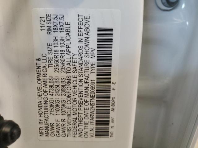 7FARW2H57NE006991 Honda CR-V EX