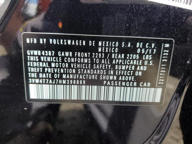 3VW4T7AJ7HM398869 Volkswagen JETTA GLI