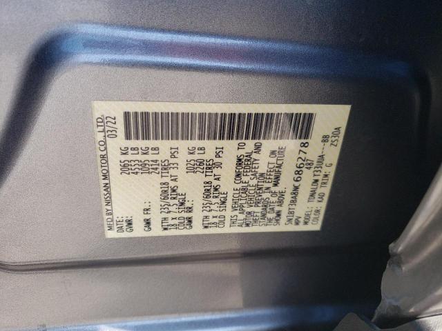 5N1BT3BA8NC686278 Nissan ROGUE SV