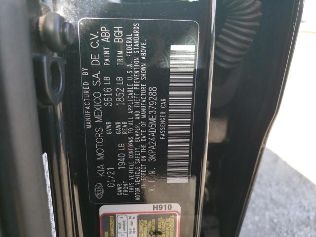 3KPA24AD5ME379288 KIA RIO LX