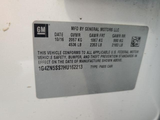 1G4ZN5SS7HU162213 Buick LACROSSE P