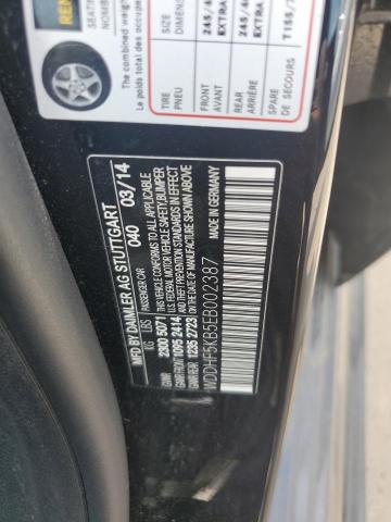 WDDHF5KB5EB002387 Mercedes-Benz E