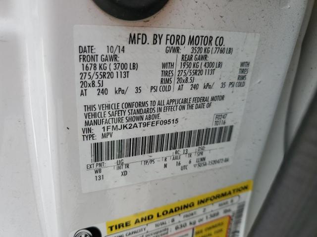 1FMJK2AT9FEF09515 Ford Expedition