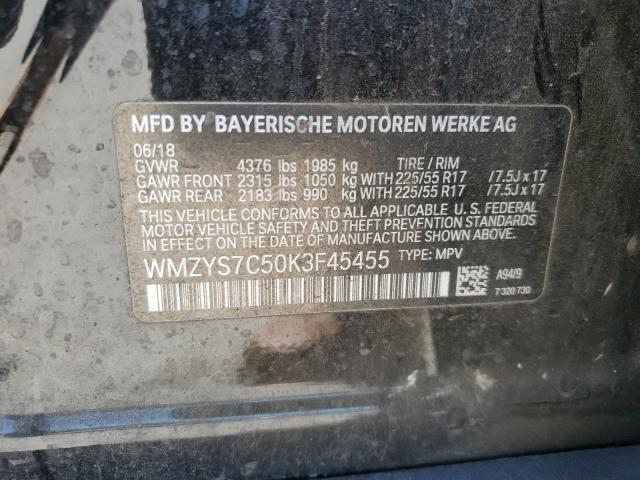WMZYS7C50K3F45455 Mini Countryman