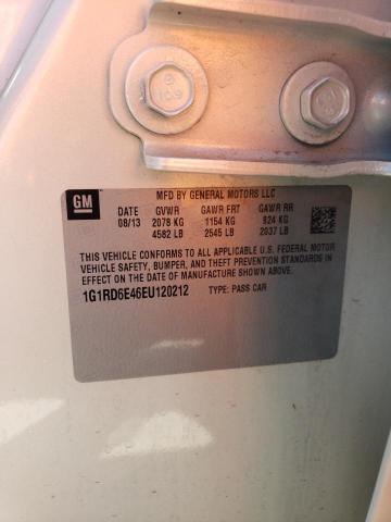 1G1RD6E46EU120212 Chevrolet Volt