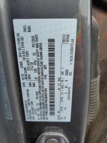 1FMCU9G61NUB45785 Ford ESCAPE SE