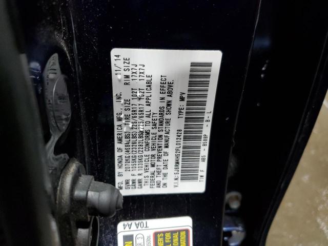 5J6RM4H52FL012428 Honda CR-V EX