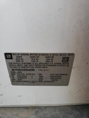 3GYFNEE33ES546085 Cadillac Srx Luxury Collection