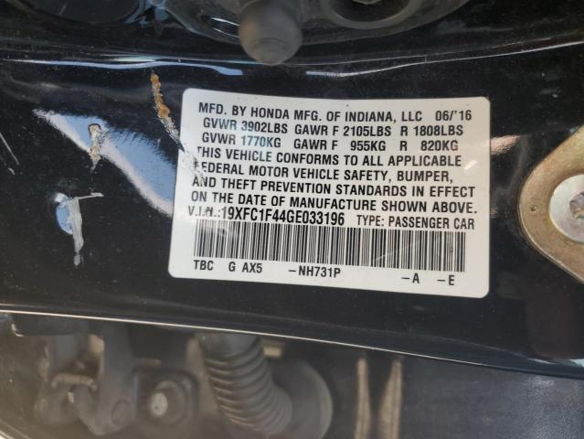 19XFC1F44GE033196 Honda CIVIC EX