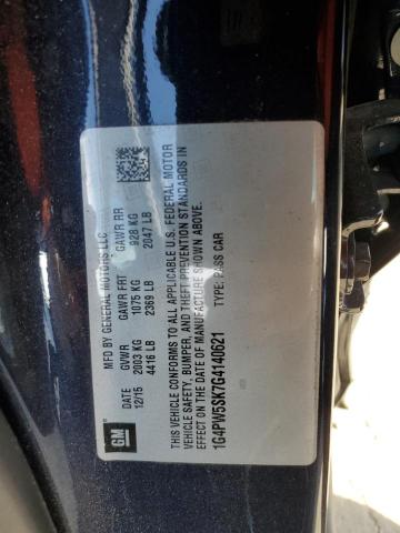 1G4PW5SK7G4140621 Buick Verano Sport Touring