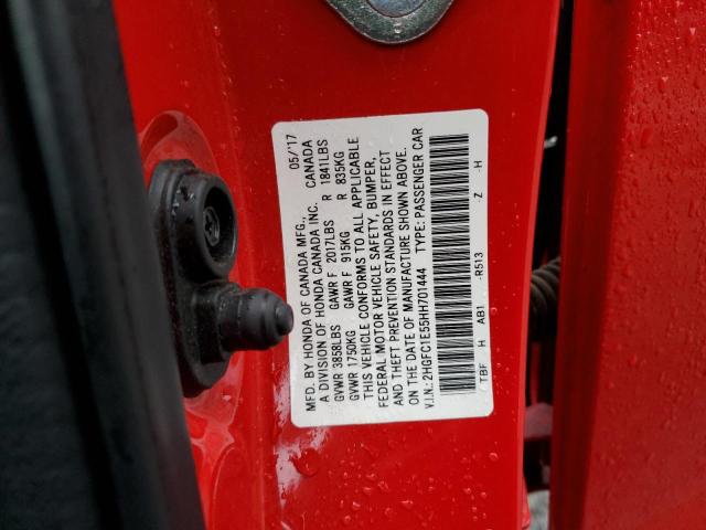 2HGFC1E55HH701444 Honda CIVIC SI
